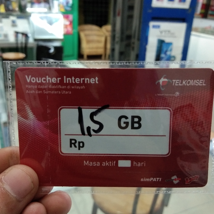 Voucher Internet 1 Gb Telkomsel