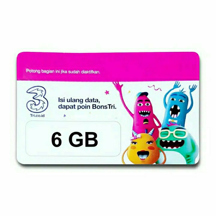 Voucher Tri 6gb