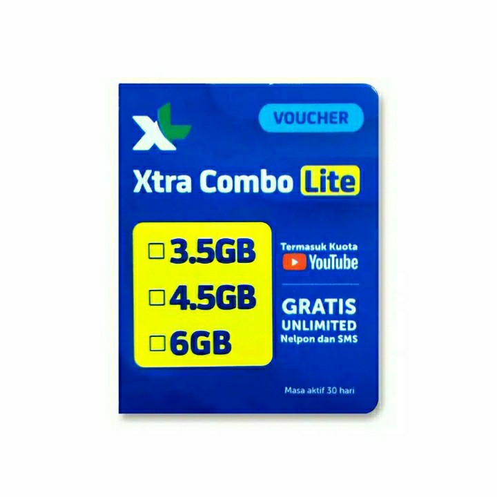 Voucher Xl 4gb 500mb