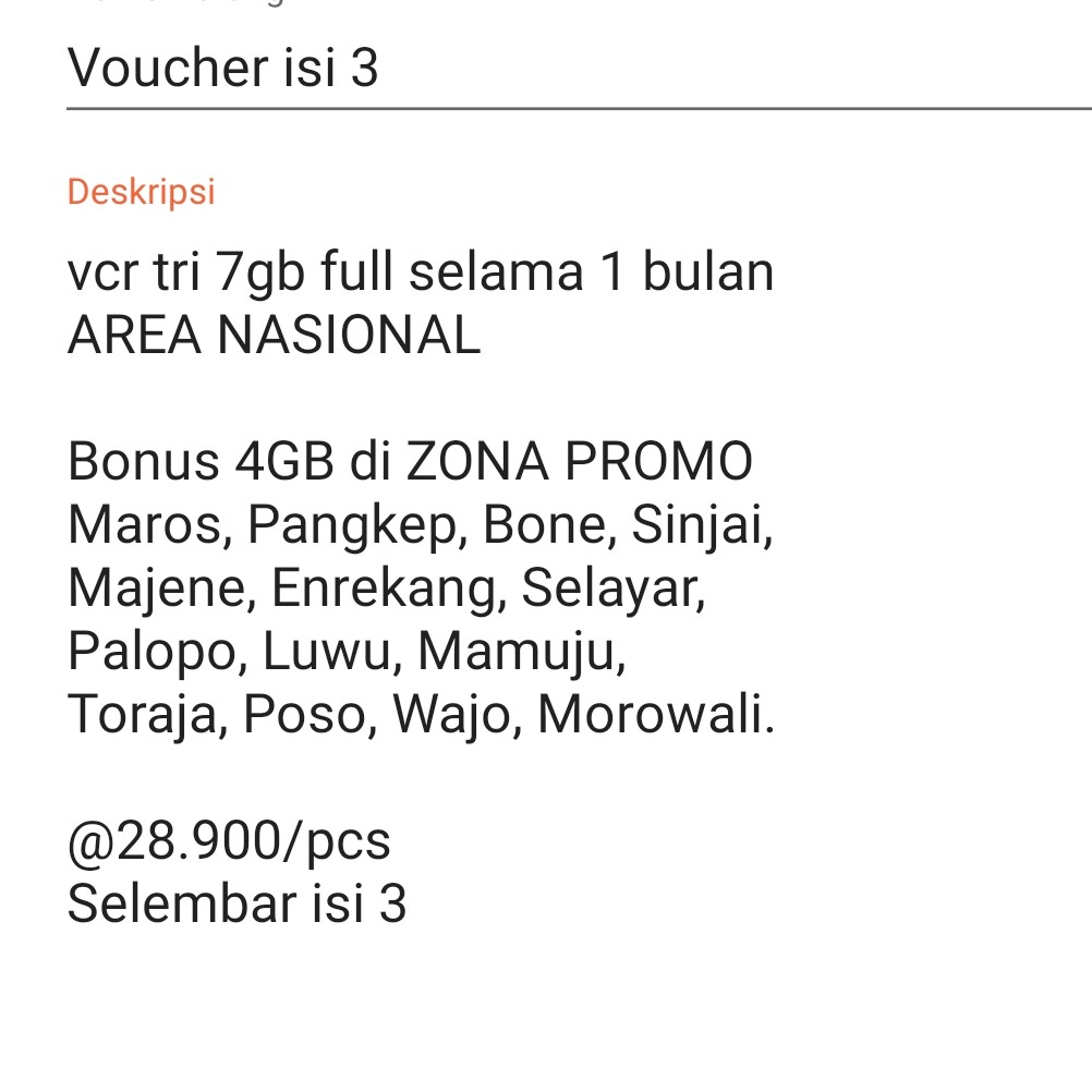 Voucher isi 3 2