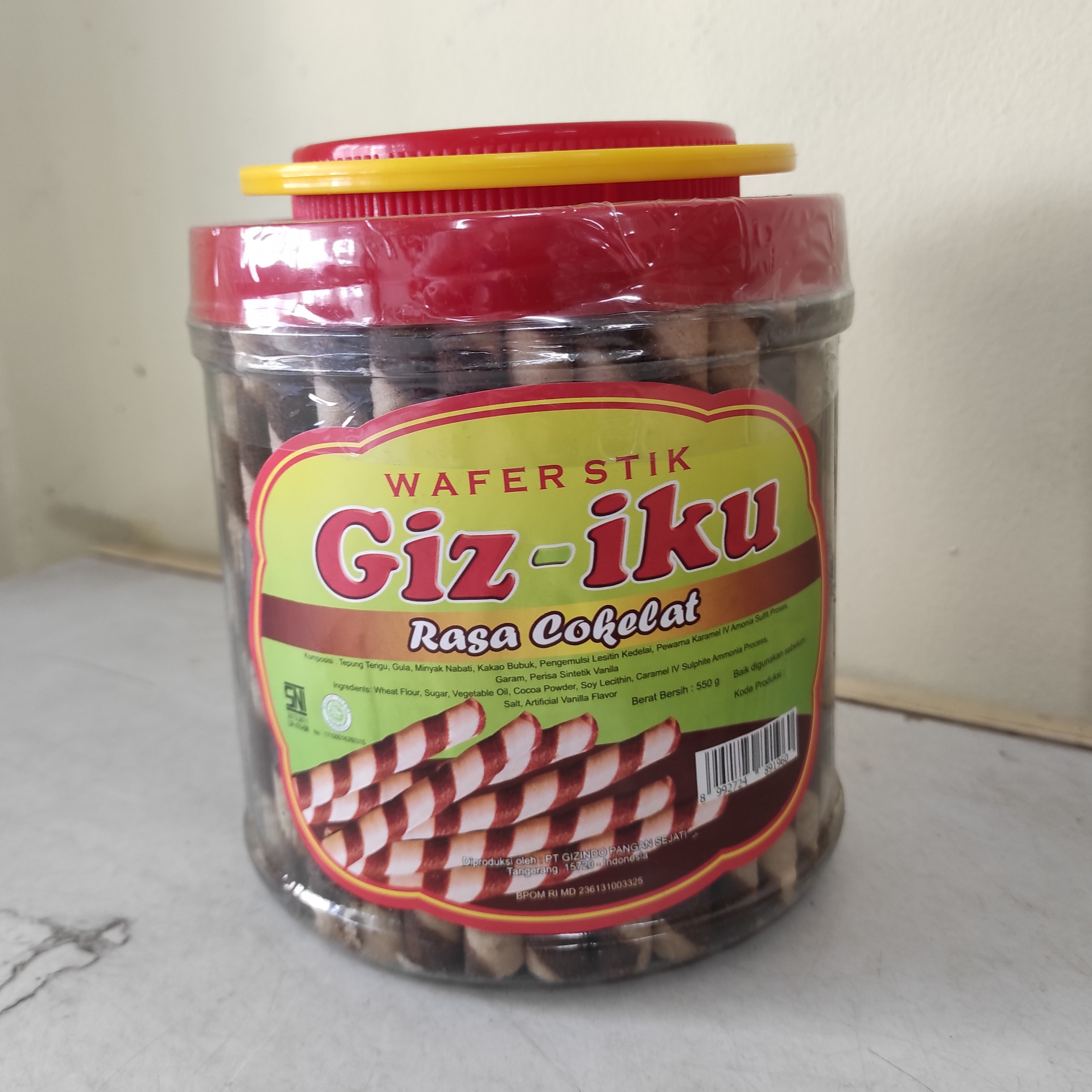 WAFER STICK GIZIKU 550 GR