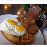 WAFFLE EGG CHICKEN 