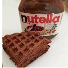 WAFLE COKLAT NUTELA