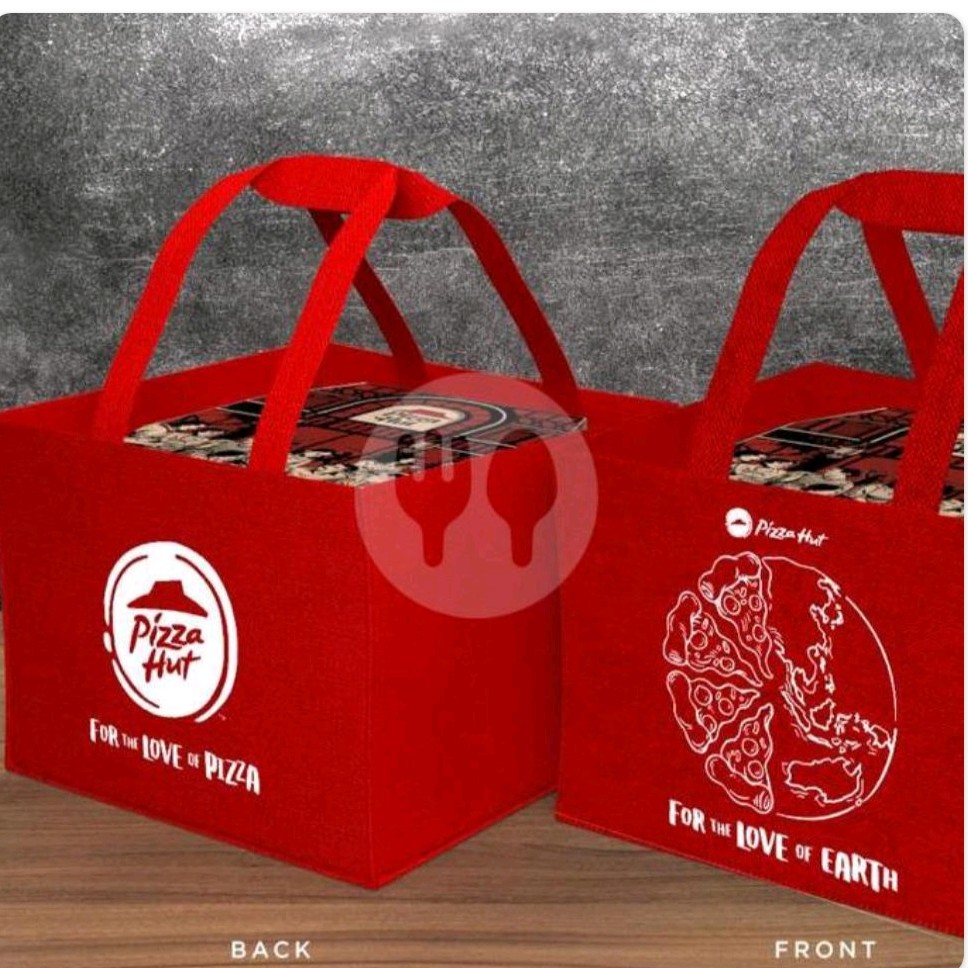 WAJIB di Semarang dan Samarinda ECO Bag Medium Red