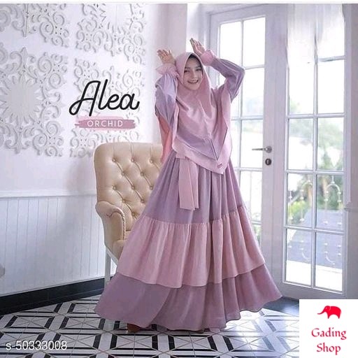 WDD Alea Syari Plus Krudung-Beige