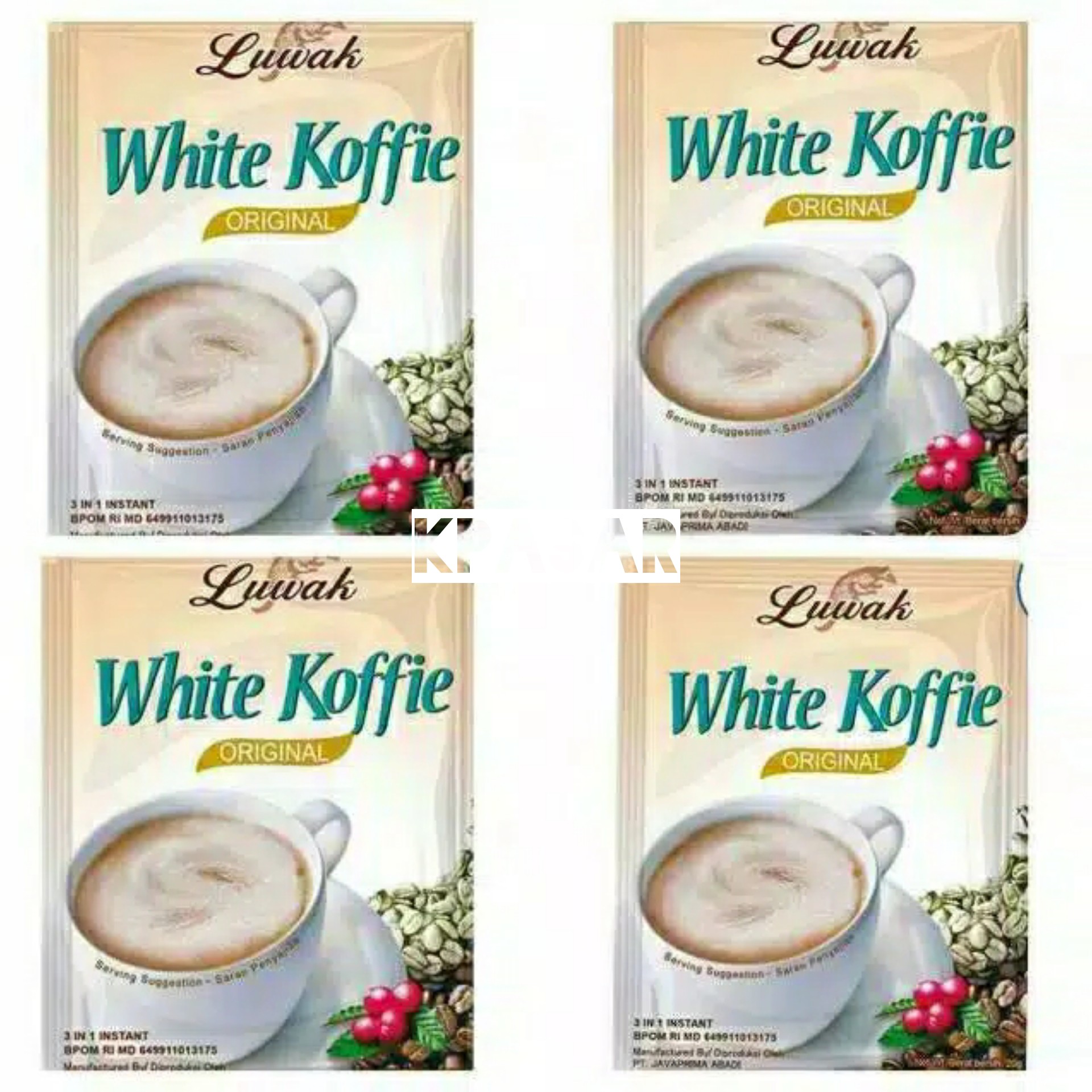 WHITE KOPI KEMASAN 10 PCS