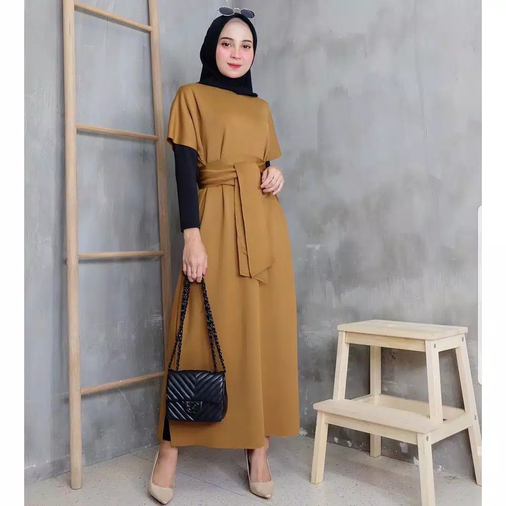 WILONA DRESS GAMIS REMAJA MUSLIM TERLARIS