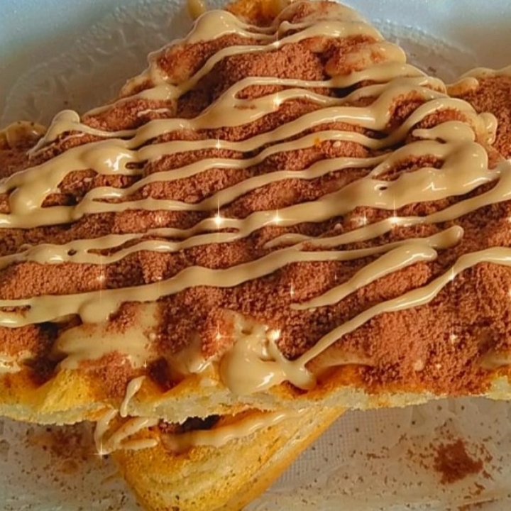 Waffle Tiramisu Milo