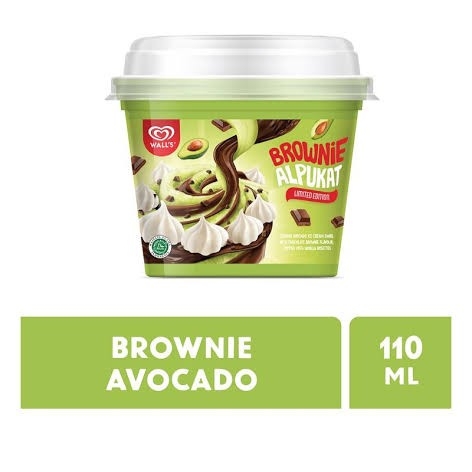 Walls Brownie Avocado 110ml