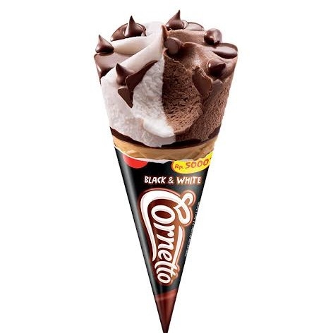 Walls Cornetto Black White 82ml 2