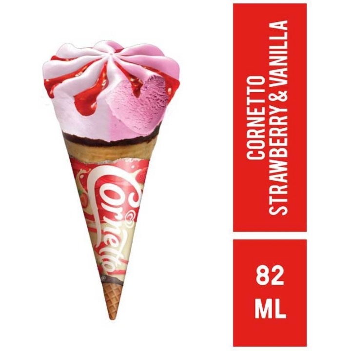 Walls Cornetto Classico Strawberry Junior