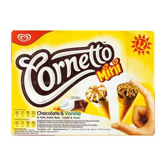 Walls Cornetto Mini Chocolate Vanilla