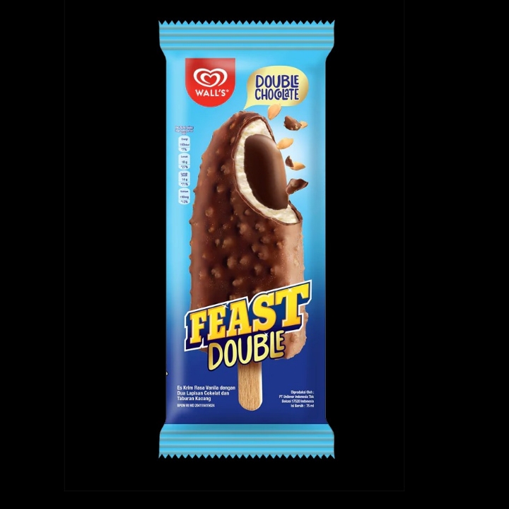 Walls Feast Double 75ml 3