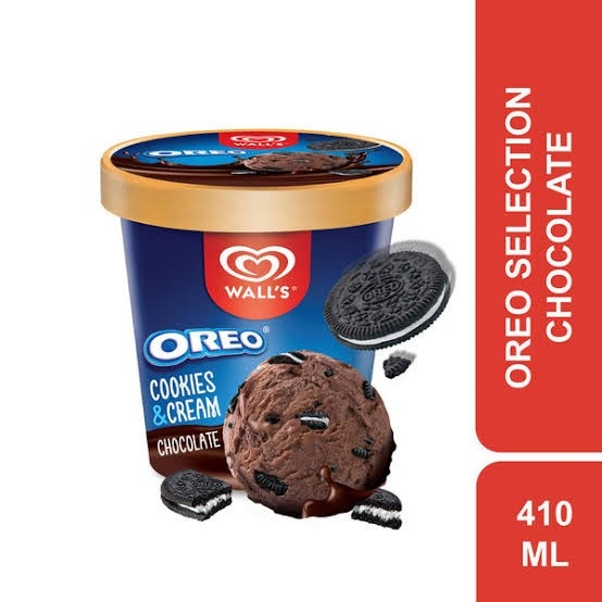 Walls Selection Oreo Chocolate 410ml