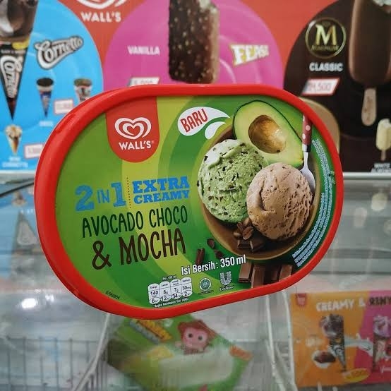 Walls Tub 2in1 Avocado choco Mocha 350ml 2