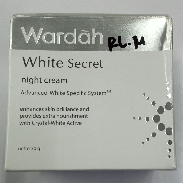 Wardah Secret White Night Cream