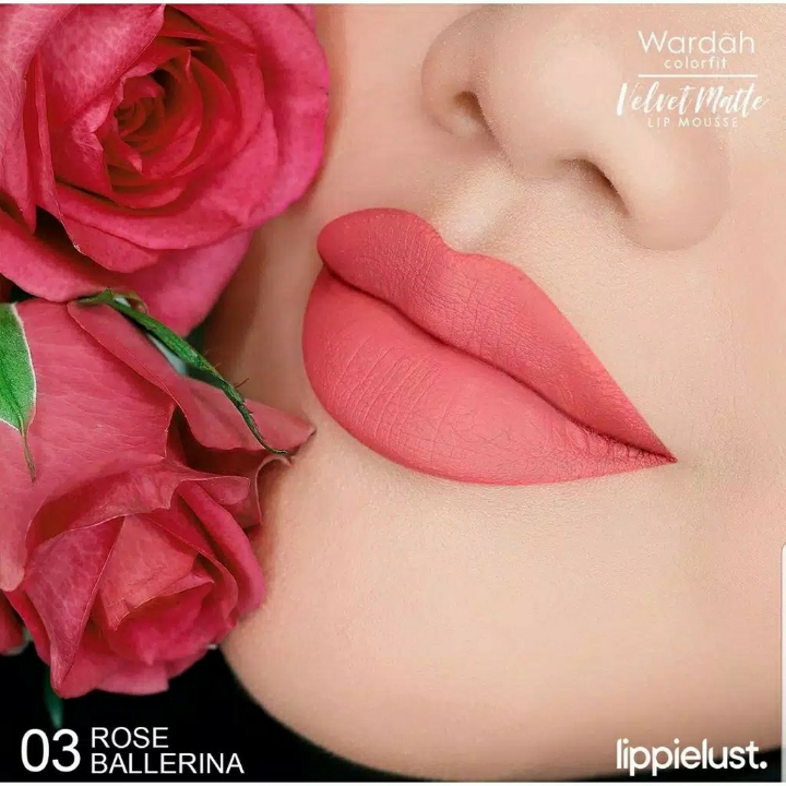 Wardah Velvet lip Mousse 4