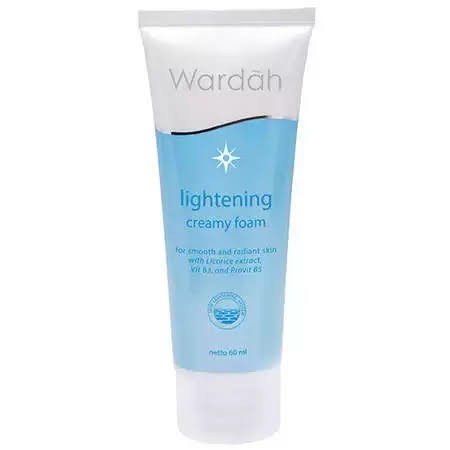 Wardah lightening cream foam