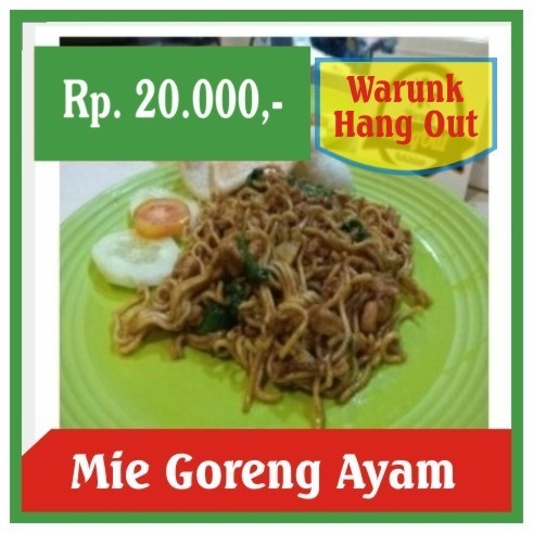 Warunk Hangout-Mie Goreng Ayam