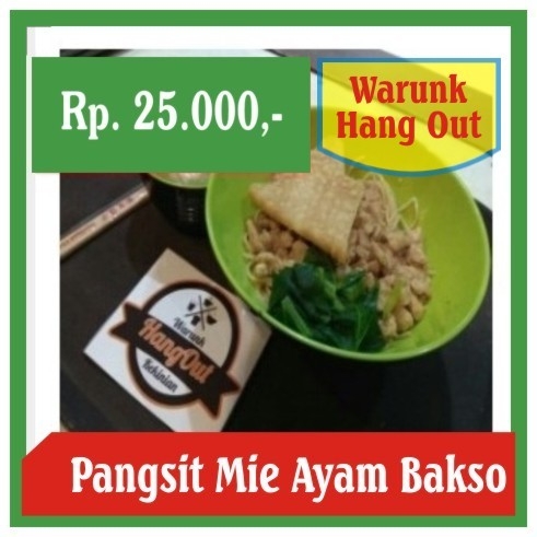 Warunk Hangout-Pangsit Mie Ayam Bakso