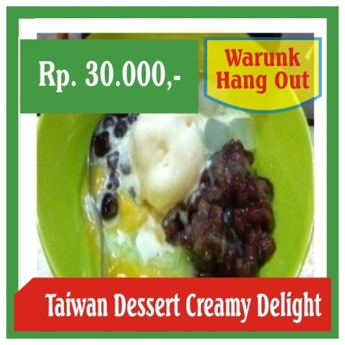 Warunk Hangout-Taiwan Dessert Creamy Delight