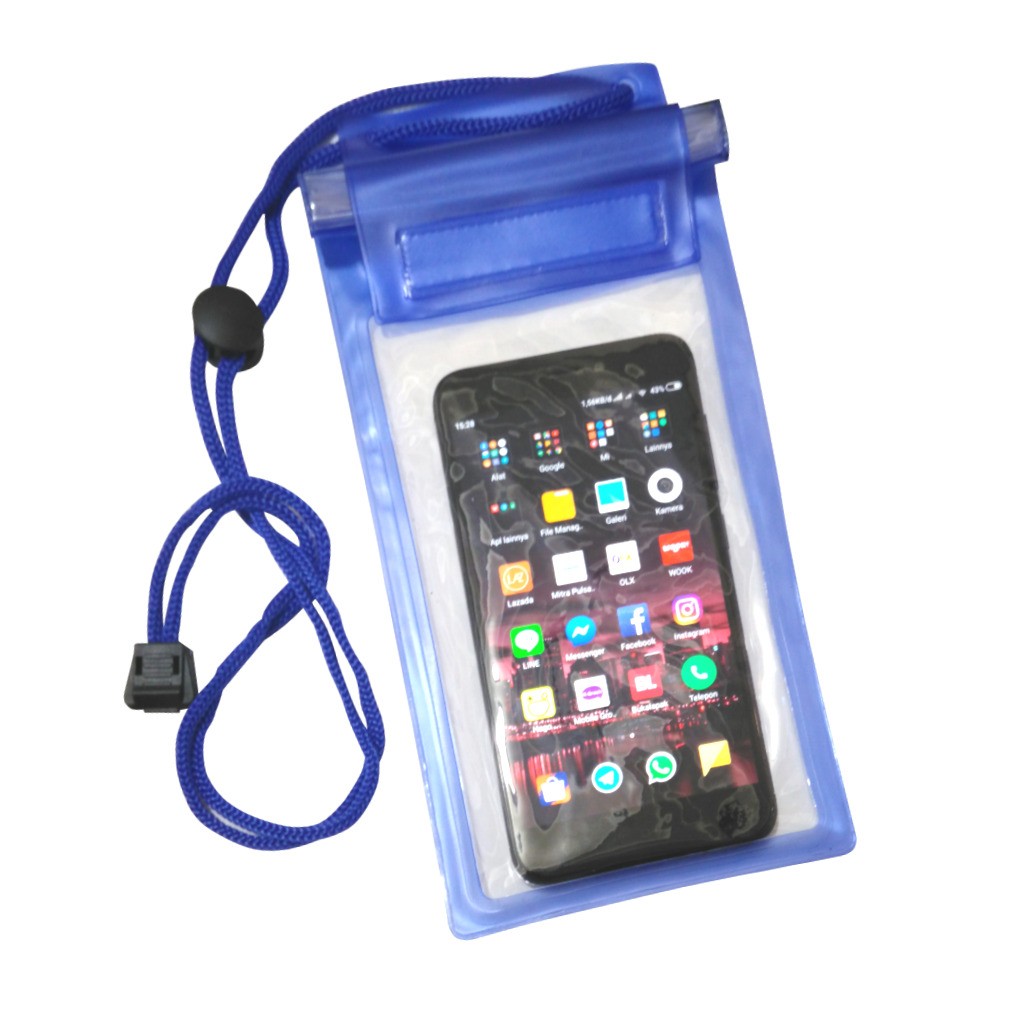 Waterproof Case Pelindung Smartphone dari Percikan Air