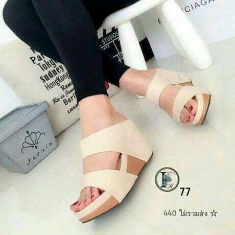 Wedges B4N 77 Cream