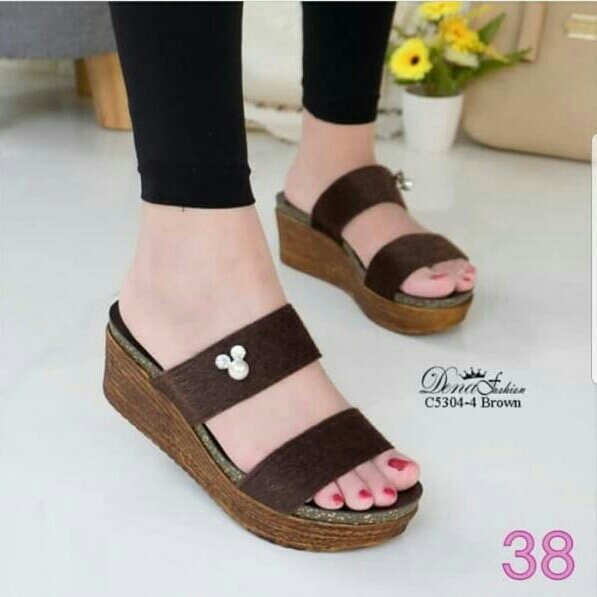 Wedges JH124 Coklat