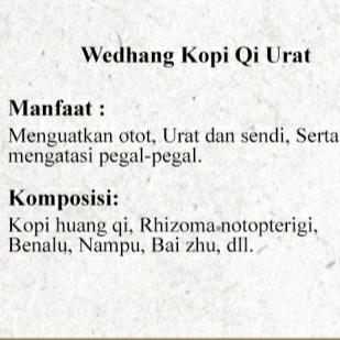 Wedhang Kopi Qi Urat 2