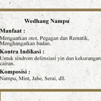 Wedhang Nampu 2