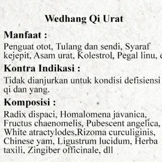 Wedhang Qi Urat 2