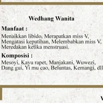 Wedhang Wanita 2