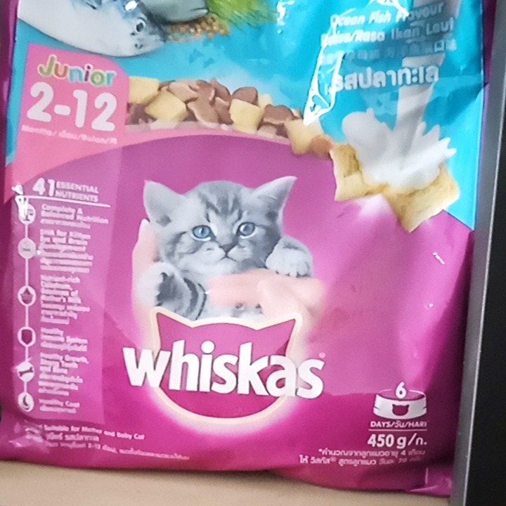 Whiskas Junior 2-12 Bulan