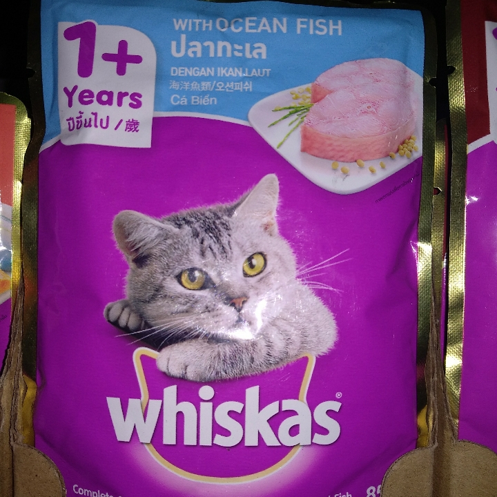 Whiskas Pouch Adult Ocean Fish