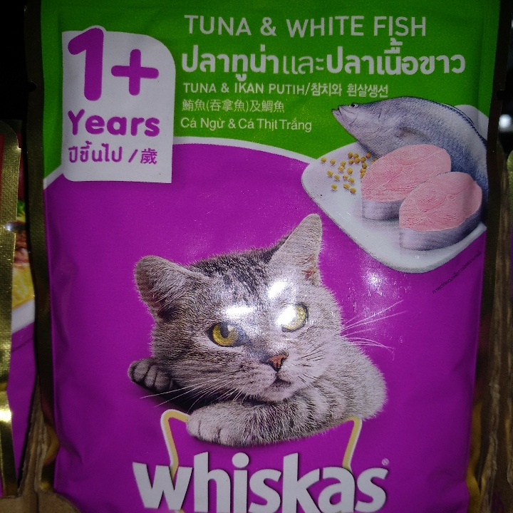 Whiskas Pouch Adult Tuna And White Fish