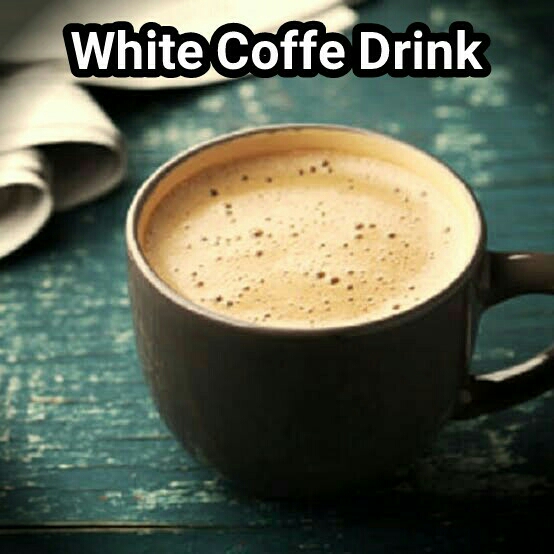 White Coffe Drink