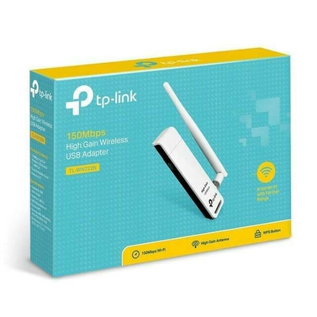 Wifi Dongle Adapter USB Tp-Link TL-WN722N 150Mbps 3