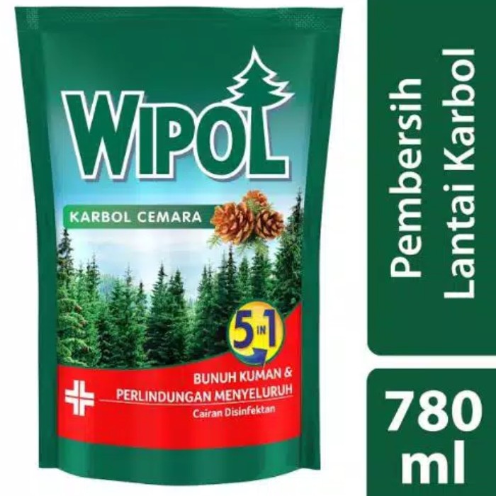 Wipol Pembersih Lantai Wc 780 Ml