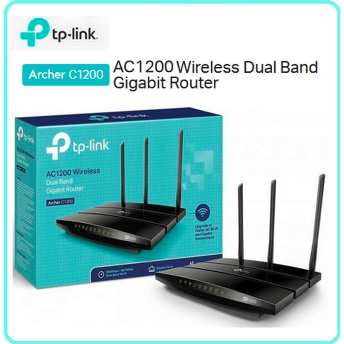 Wireless Dual Band Gigabite Router TP Link AC1200 2