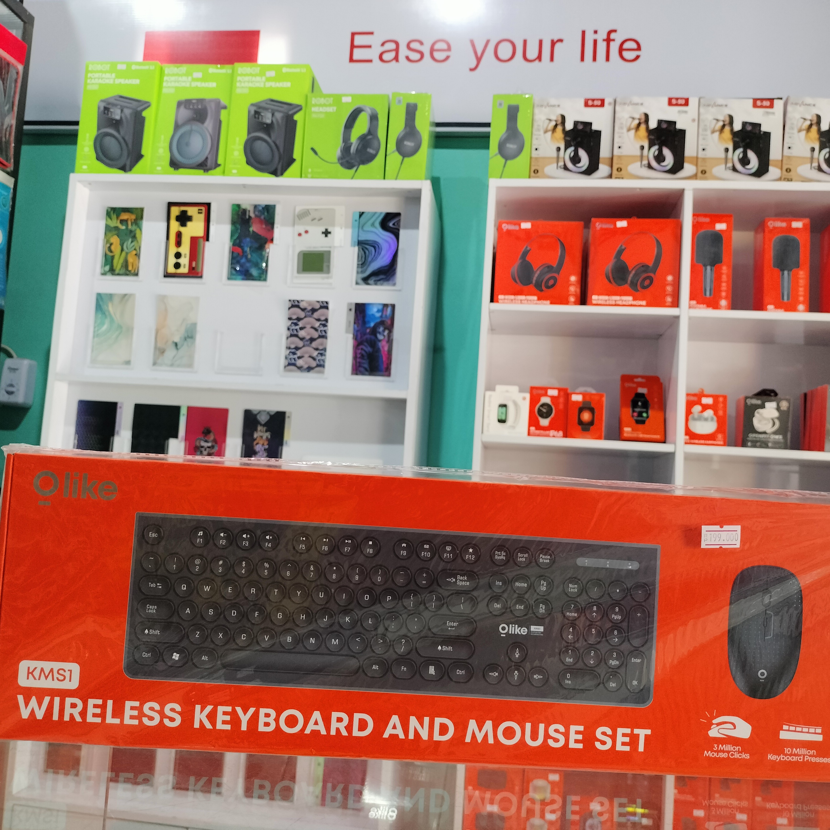 Wireless Keyboard And Mouse Set