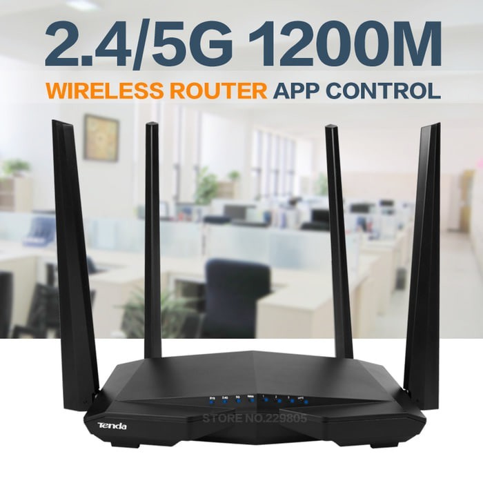 Wireless Router Repeater Tenda AC1200