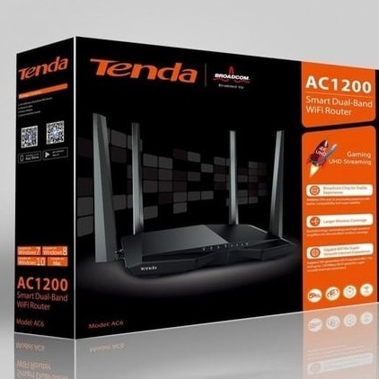 Wireless Router Repeater Tenda AC1200 4