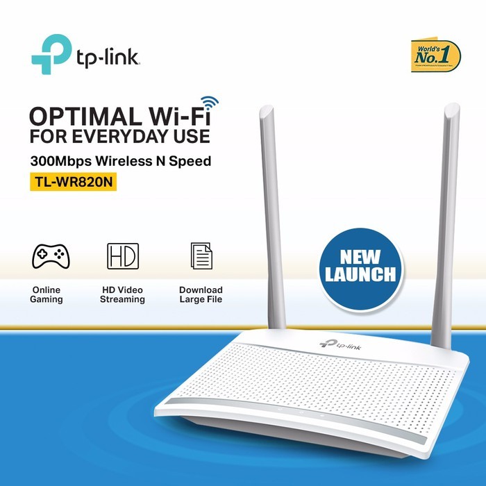 Wireless Router TP-Link TL-WR820N 300MBps