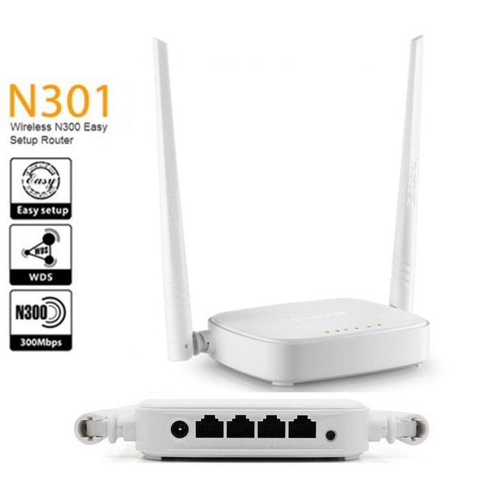 Wireless Router Tenda N301 Easy Set Up Router