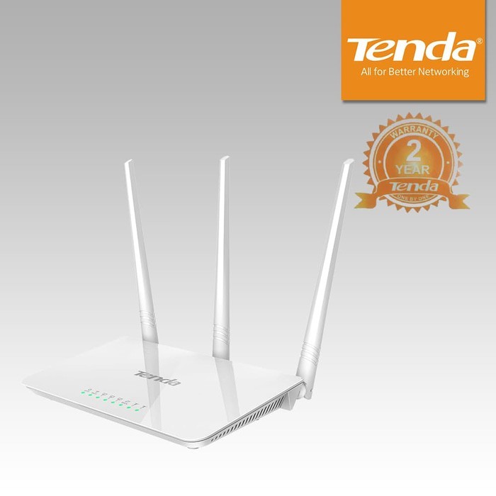 Wireless Router Tenda F3 300Mbps Garansi Resmi