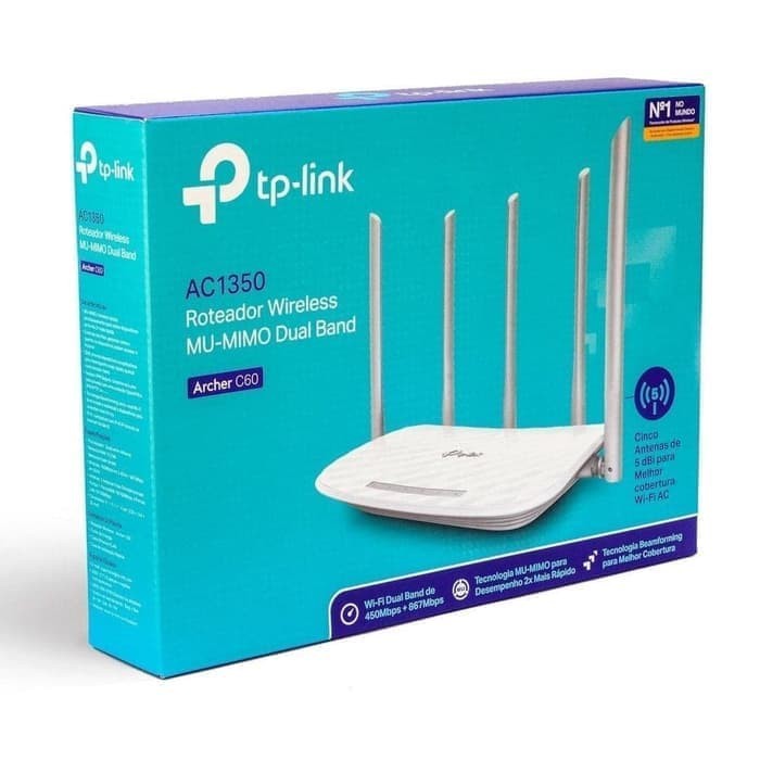 Wireless Router Tp-Link C60 Dual Band 4