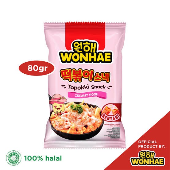 Wonhai Toppoki 80g Snack