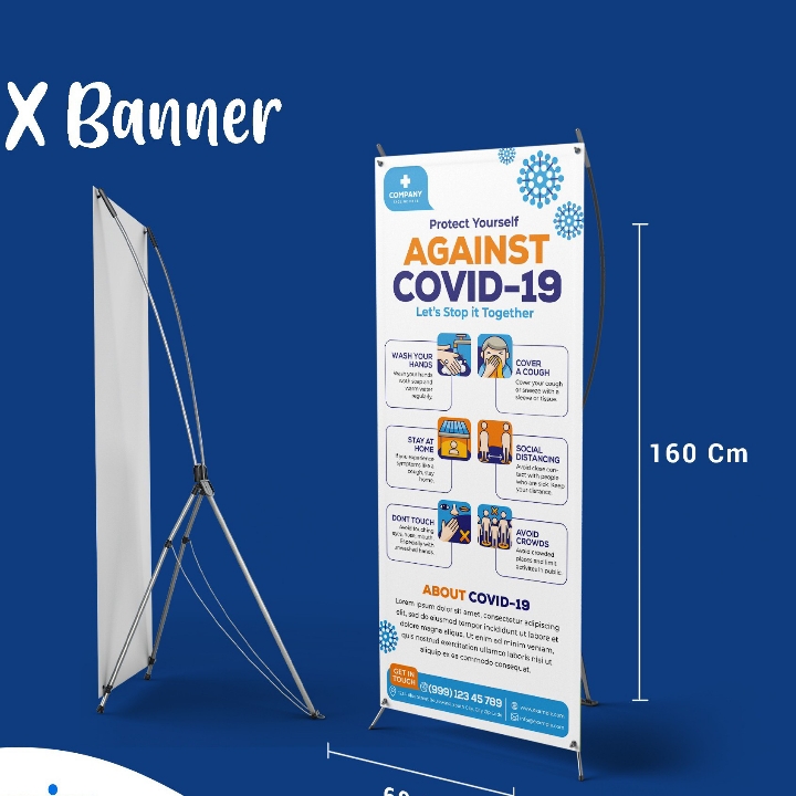 X BANNER 60 x 160 CM