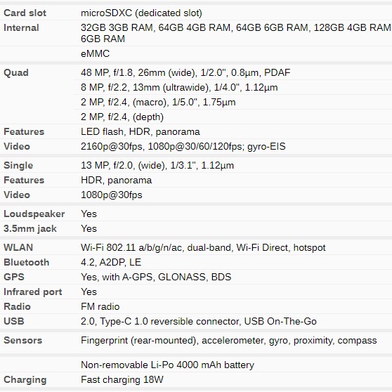 XIAOMI NOTE 8 RAM 4GB ROM 64GB 4000MAH MERK XIAOMI 2