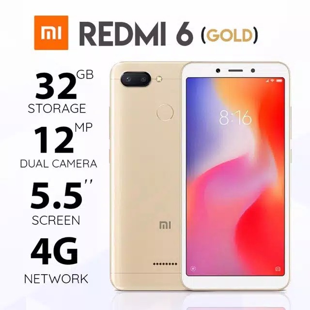 Xiaomi Redmi 6 Ram 3GB ROM 32GB 2